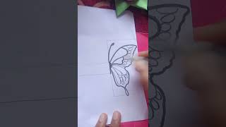 Diy butterfly bookmark🔖📑#DIY #youtubeshorts