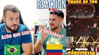 : REACTION Forestella() - Shape Of You | Show! MusicCore | MBC | Incr'ivel| REACT | #403