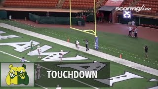 Kalani vs. Kaimuki: Mana Mahiai, 7-yd TD pass from J. Solomon (Aug. 19, 2017)
