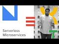 Breaking Your Monolith into Serverless Microservices (Cloud Next '18)