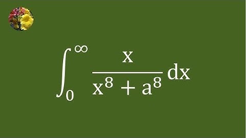 Solving improper integral using algebraic manipulation