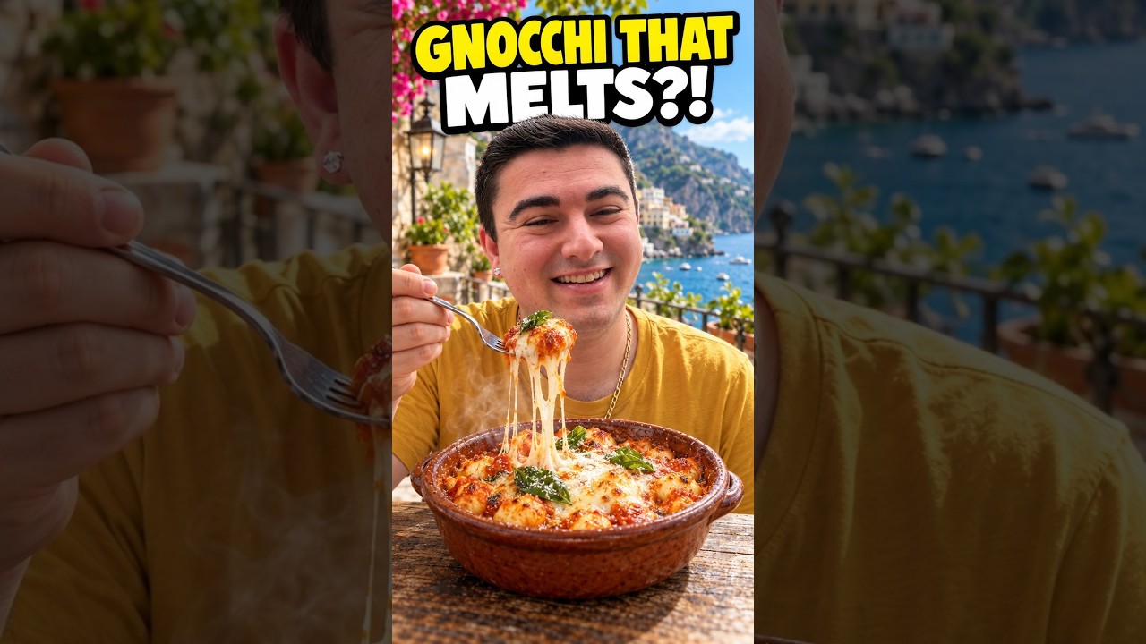 This gnocchi literally melts 🍝