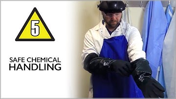 Safe Chemical Handling / Lab Safety Video Part 5