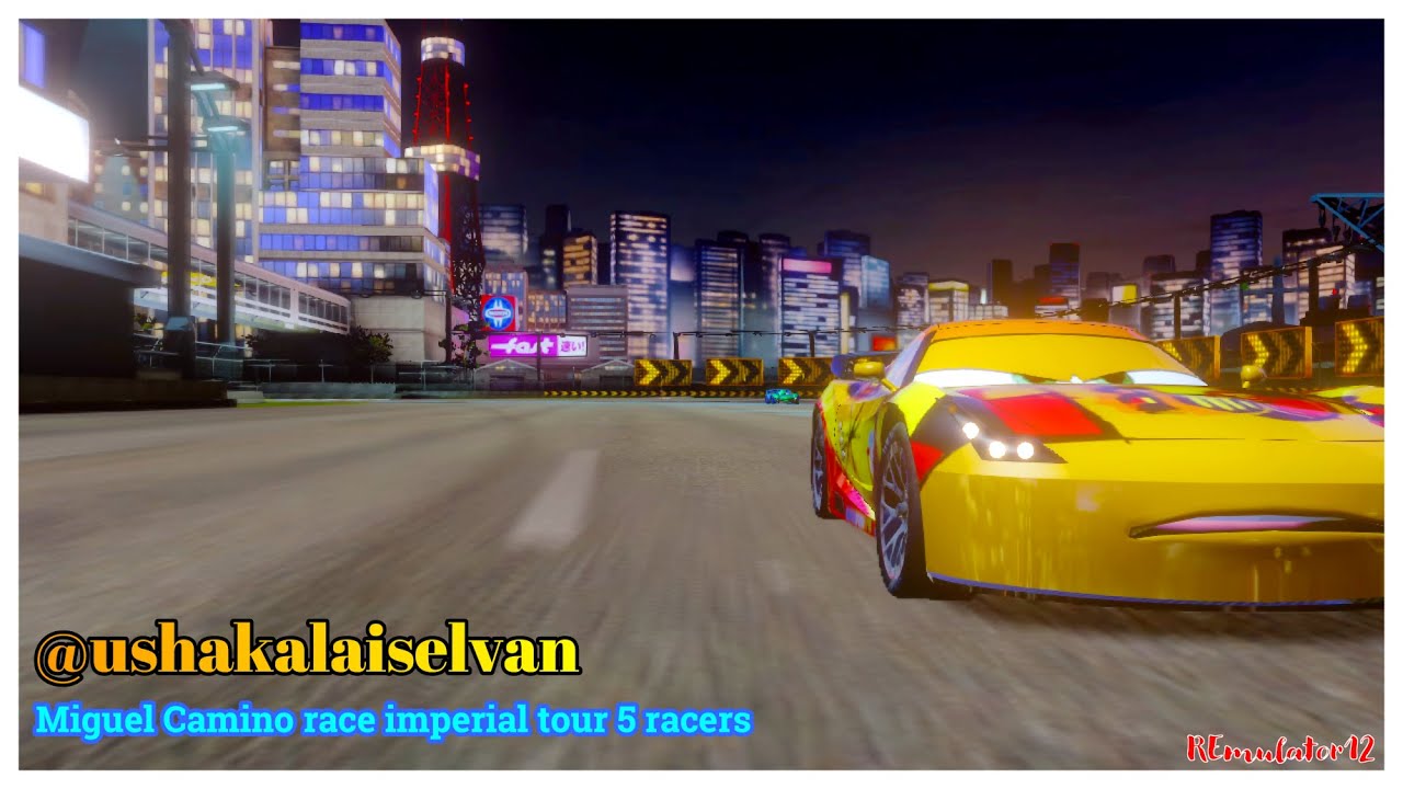 Cars 2 The Video Game | Miguel Camino - Race Mode (5 Racers) | Imperial ...