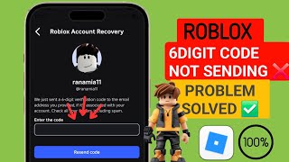Roblox Pword Reset Not Sending Email 2026 Roblox 6 Digit Verification Code Not Sending