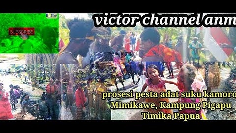 Tarian Adat Suku Mimikawe Kamoro Timika Papua