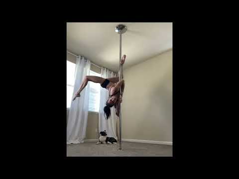 Football Grip Ayesha Spinning Pole Combo