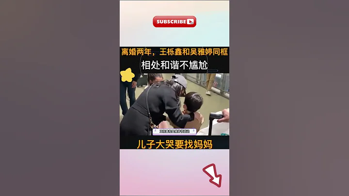 #王櫟鑫 吳雅婷離婚後首同框，離婚兩年相處和諧不尷尬，兒子大哭找媽媽！ - 天天要聞