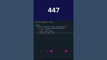 Counter in HTML-JS #shorts #youtubeshorts