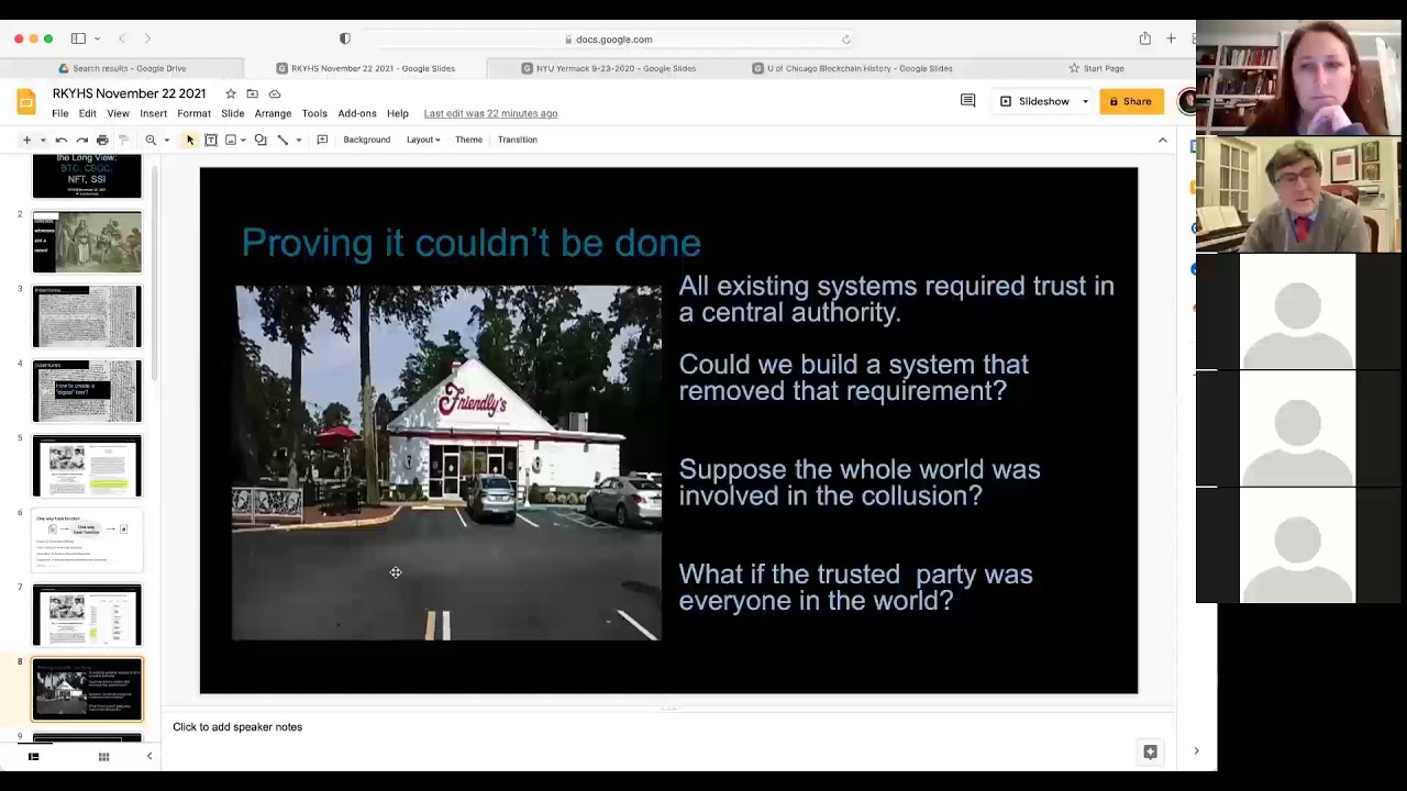 RKYHS Presents Cryptocurrency for the Layperson with Dr. W. Scott Stornetta