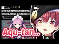 Marine's Thoughts On Aqua's Upcoming Graduation 【ENG Sub Hololive】