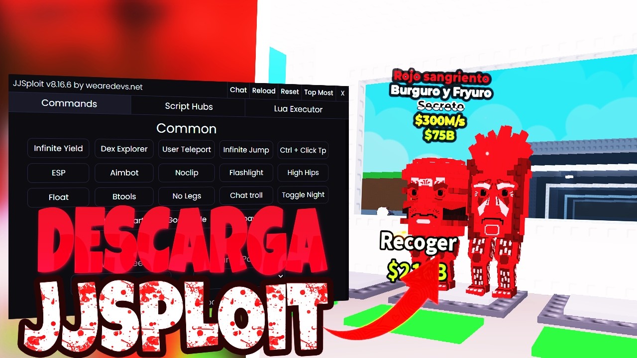 JJSPLOIT EXECUTOR TUTORIAL PARA ROBLOX PC 🚀 INDETECTABLE - COMO USAR ...