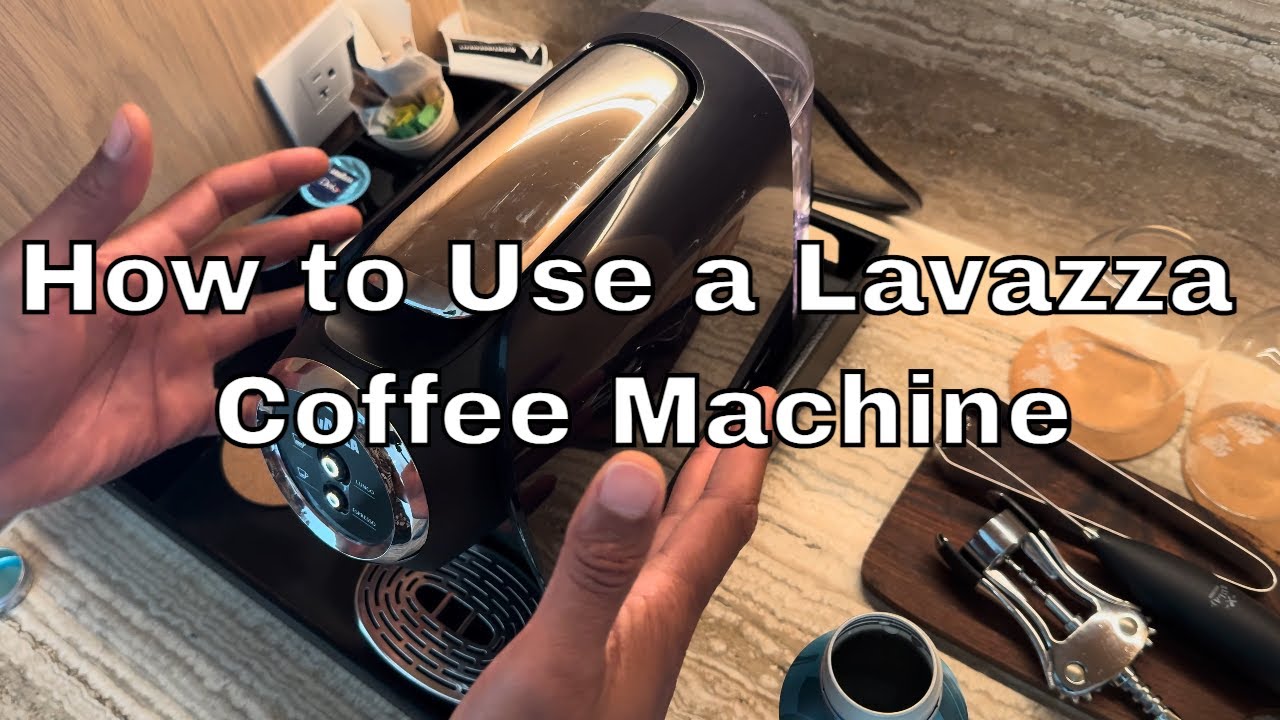 How to Use a Lavazza Coffee Machine - YouTube
