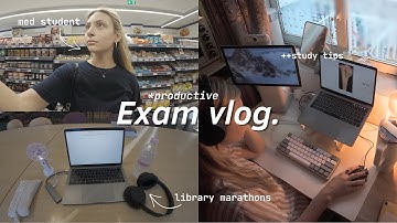 Study vlog | lab exams, long library days & anatomy overload ☕📖