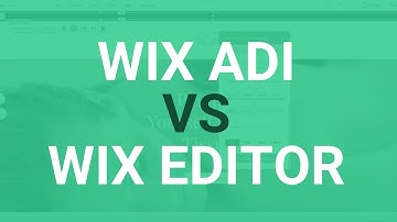 Wix ADI vs Wix Editor - Switching from ADI to Wix Editor
