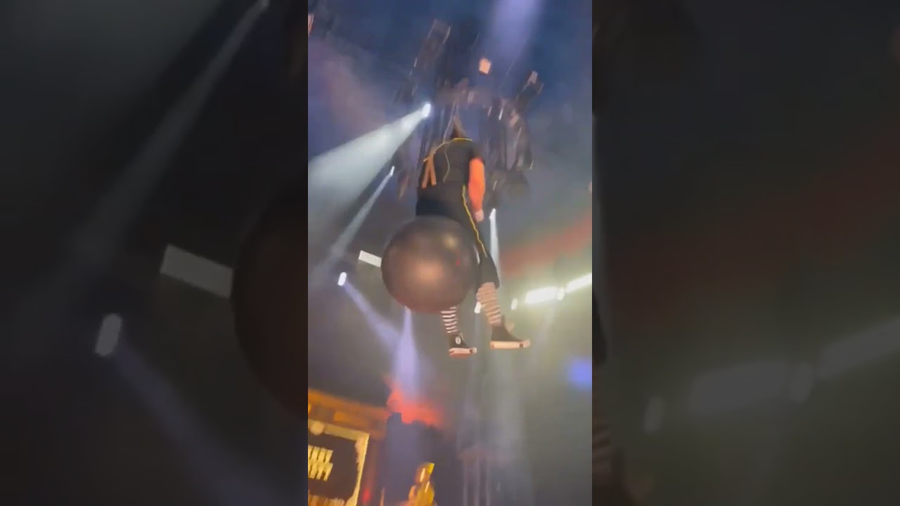 Johnny Rocket at the Big Apple Circus. 