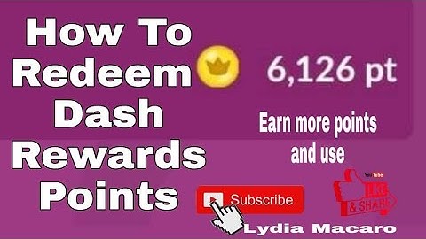 How to Redeem Dash Rewards Points in Singtel Dash #tutorial #Lydiamacaro