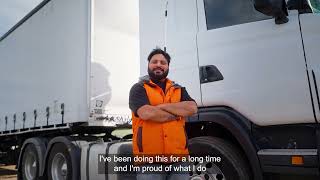 Truck drivers and level crossings