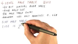 4 Level PT Quiz - Georgia Tech - HPCA: Part 4