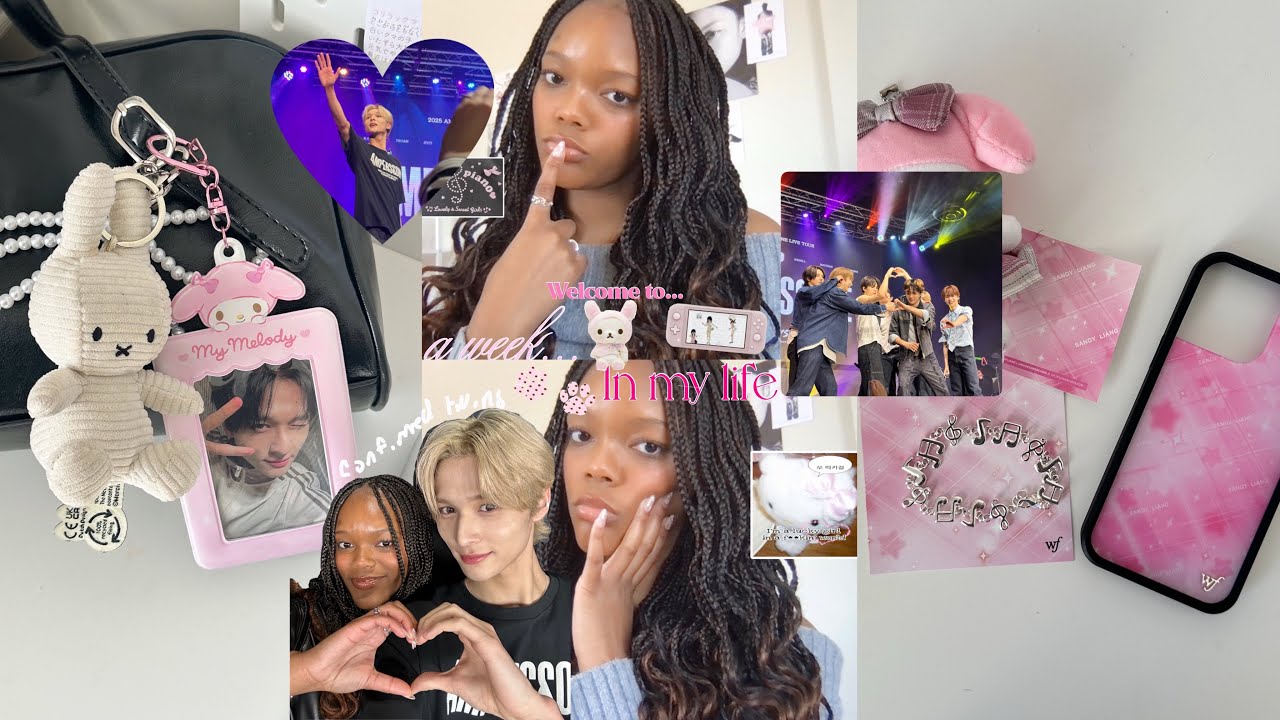 🎀 A week in my life | shopping, ampers&one vip concert, uni days & more