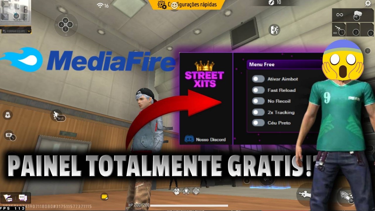 PAINEL TOTALMENTE GRÁTIS!! 😲 PC ATUALIZADO STREET XITs - YouTube