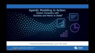 Agentic Modeling in Action: System Dynamics with Socrates and Merlin in Stella