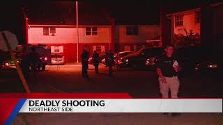 IMPD responds to deadly shooting on city's northeast side