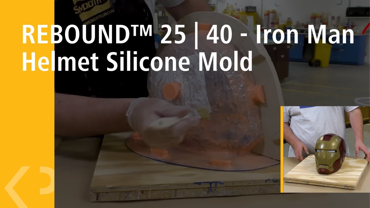 REBOUND™ 25 | 40 - Iron Man Helmet Silicone Mold