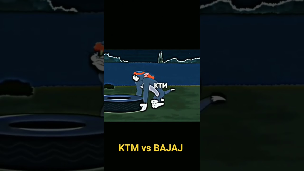 KTM vs BAJAJ 🏍️🏍️