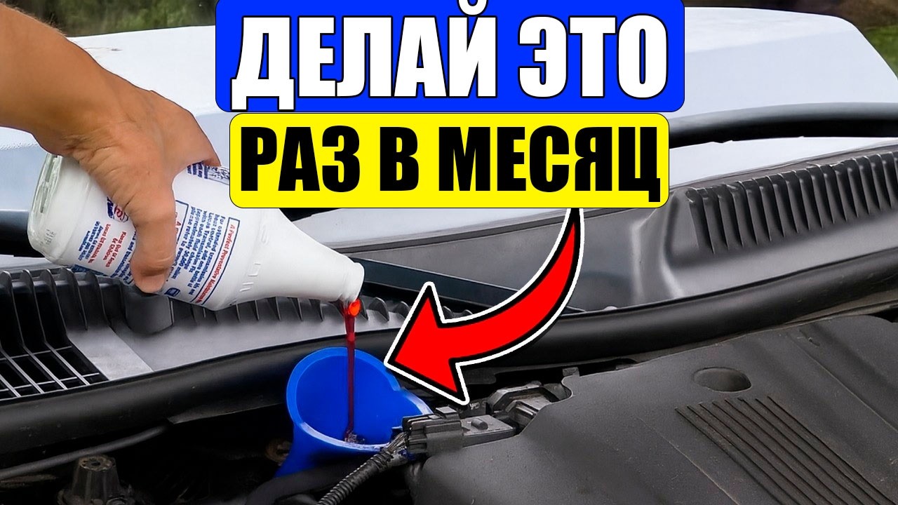 Делай ТАК Каждый Месяц И Двигатель Прослужит ВЕЧНО