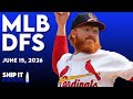 MLB DFS Process | DraftKings & FanDuel Picks, Plays & Slate Breakdown | Monday, 06/15/26
