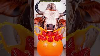 Marvelous Dancing Polish Cow dance strawberry asmr viral ai influencer cow Video animal funny video