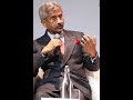 S Jaishankar on "a Big Learning out of China"