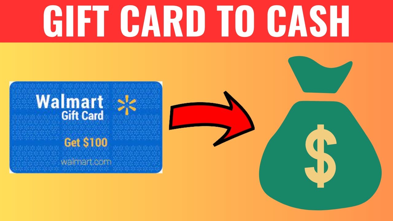 How To Turn Walmart Gift Card Into Cash YouTube