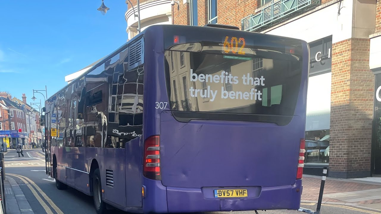 UNOS FINEST!! Uno Mercedes-Benz Citaro O530 307 BV57 VHF on Route 602