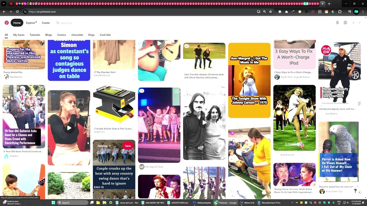 Pinterest Pattern & Practice:  Advertiser Exploitation, Ad Sandwiching, Dead End Loop Monetization
