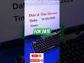 date and time शॉर्टकट 😱💖 ms word trick #computereducation #computerbasic #msword #computercourse