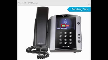 Polycom VVX 500 Lesson 4: Recieving Calls