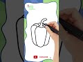 drawing for beginners | #drawing #shorts #vegetables #art #painting #cartoon #viral #diy