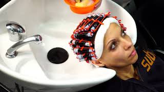 Perm wrapping - CAP Hairdressing screenshot 5