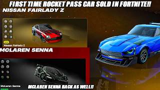 McLaren Senna BACK & FIRST TIME EVER Nissan Fairlady Z In The Fortnite Item Shop!!