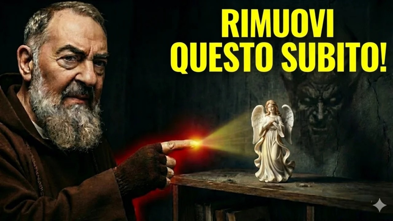 AVVERTIMENTO di Padre Pio: Rimuovi questo oggetto maledetto dalla tua casa ORA
