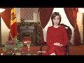 Mesajul de felicitare al preşedintelui Republicii Moldova Maia Sandu