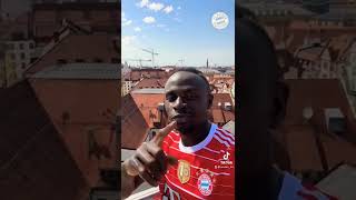 Sadio Mane feeling happy in Bayern Munich