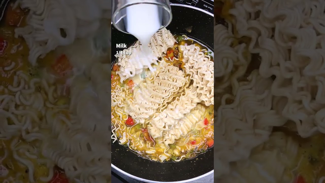 Creamy Cheesy Maggi, Italian style Maggi | Eateries Crush