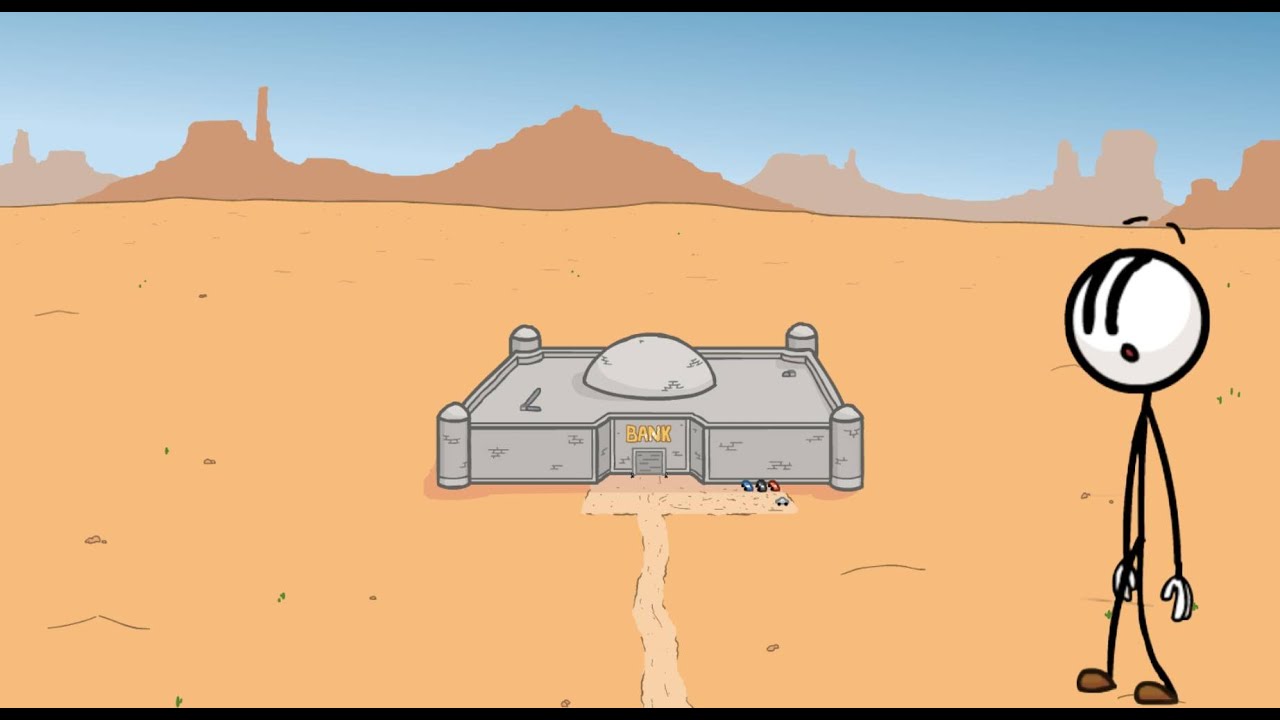 I'm a Stickmin with a bad plan.