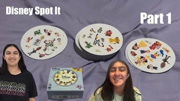 Disney Spot It Minigames Part 1: The Tower and The Well