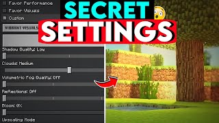 Fix Your "MINECRAFT VIBRANT VISUAL* Lag With These TIPS🤫 Don't Miss screenshot 5