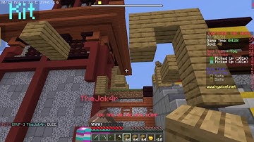 Noob builds a house in a capture the wool game