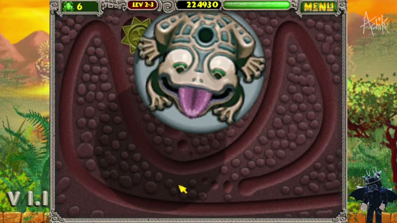 Finally version 1 update | Zuma Deluxe Plus V.1.1 | Stage 1-3